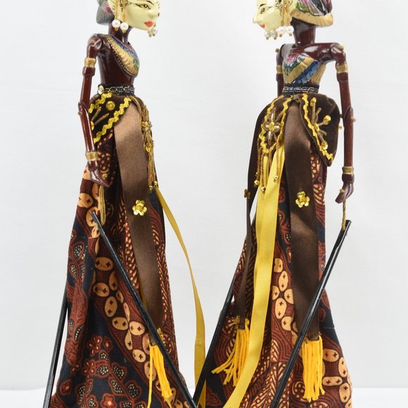 King Rama and Queen Shinta Indonesian Marionette Puppet - Picture 5 of 13